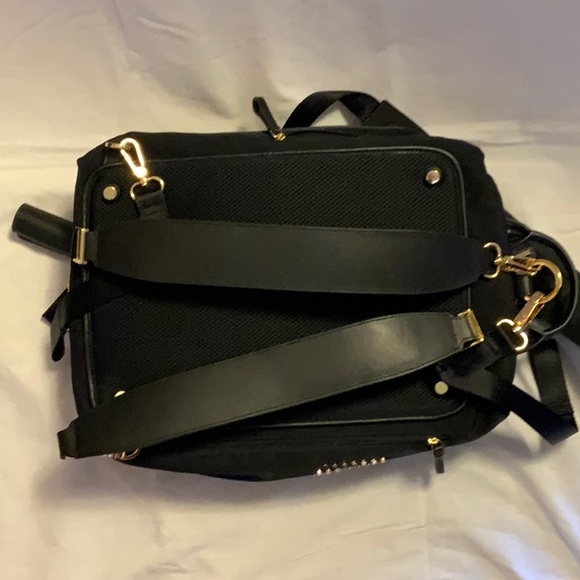 Convertible Backpack/Travel Studio Bag with Decorative Gold Hardware NWOT - Picture 14 of 16